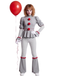 2PCS 1950s Red Pompom Ruffle Clown Cosplay Top & Pants
