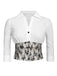 Lace Butterflies Patchwork Blouse Top