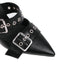 Retro Lace-up Button Décor Pointed Shoes