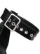 Retro Lace-up Button Décor Pointed Shoes