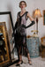 1920s Beaded Fringed Flapper Dress — vintage elegance for the modern woman