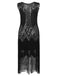 1920s Beaded Fringed Flapper Dress: timeless style reimagined