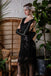 1920s Beaded Fringed Flapper Dress, classic 1920s style elegant retro fashion - Image 7