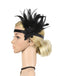 1920s Feather Sequin Headband: timeless 1920s elegance she makes her own