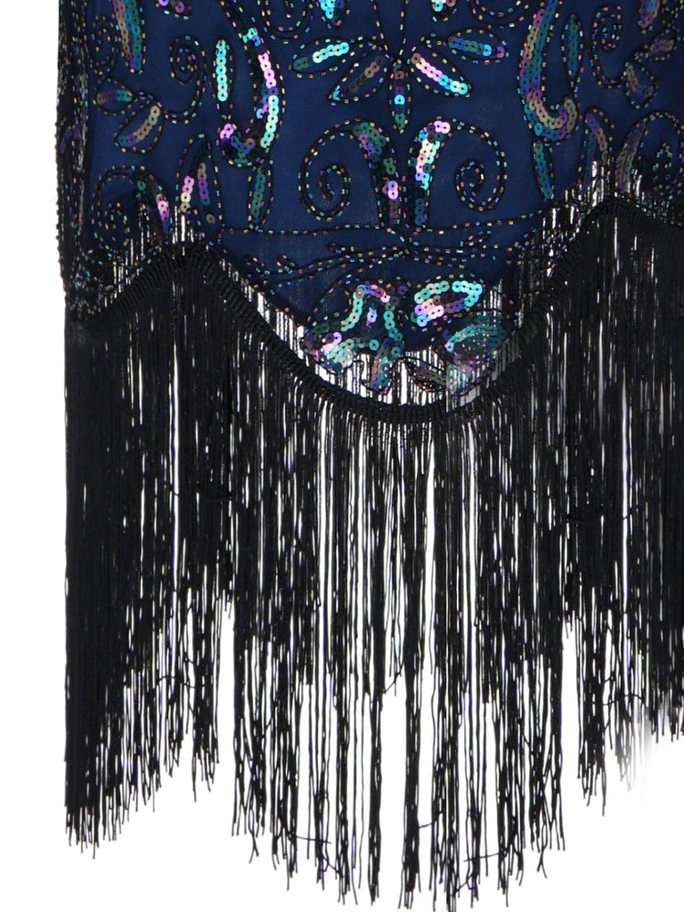 1920s Fringed Flapper Gatsby Dress — vintage elegance for the modern woman