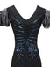 1920s Fringed Flapper Gatsby Dress — vintage elegance for the modern woman