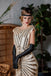 1920s Sequin Art Deco Maxi Dress — the kind of 1920s dress that makes strangers smile