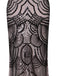1920s Sequin Backless Formal Dress, classic 1920s style elegant retro fashion - Image 10