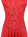 1920s Sequin Fringed Flapper Dresses: timeless style reimagined
