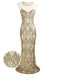 1920s Sequined Embellished Maxi Dress: timeless style reimagined
