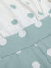 1930s Green White Splicing Polka Dot Jumpsuit: timeless style reimagined