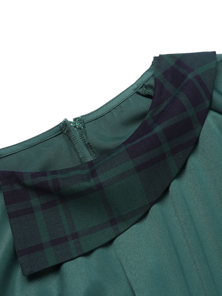 1930s Plaid Patchwork Puff Jumpsuit | 1930s | vintage romper, retro jumpsuit