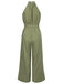 1930s Polka Dot Belt Jumpsuit: timeless style reimagined