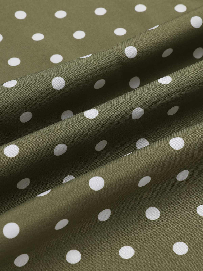 1930s Polka Dot Belt Jumpsuit: timeless style reimagined