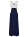 1930s Polka Dot Patchwork Button Jumpsuit: timeless style reimagined