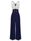 [Pre-Sale] 1930s Polka Dot Patchwork Button Jumpsuit