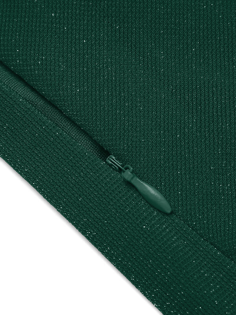 1930s Ruffle Lace-up Fishtail Dress — vintage elegance for the modern woman