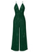 1930s Solid Shiny Slip Vintage Jumpsuit: timeless style reimagined