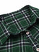 1950s 3/4 Sleeve Plaid Belt Dress: timeless style reimagined