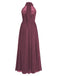 1950s Chiffon Sleeveless Solid Vintage Dress — vintage elegance for the modern woman