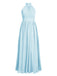 1950s Chiffon Sleeveless Solid Vintage Dress: timeless style reimagined
