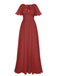 1950s Chiffon V-Neck Solid Vintage Dress: timeless style reimagined