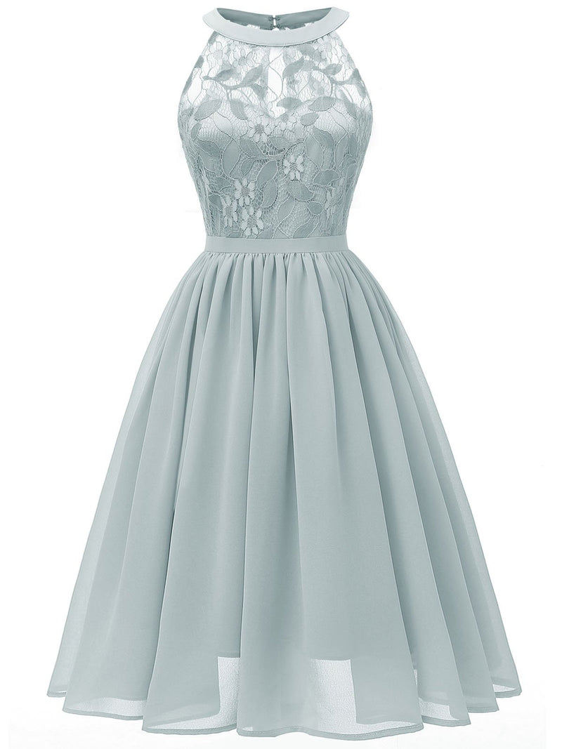 1950s Floral Lace Swing Dress 1950s Floral Lace Swing Dress