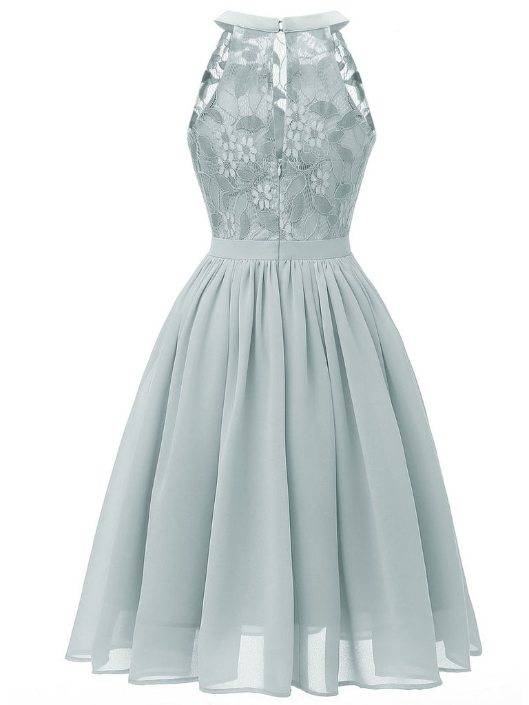 1950s Floral Lace Swing Dress 1950s Floral Lace Swing Dress
