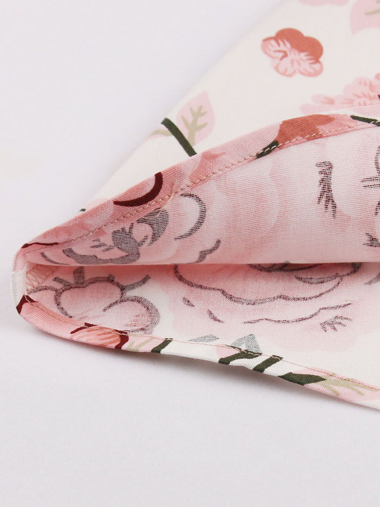 1950s Floral Patchwork Swing Dress — vintage elegance for the modern woman