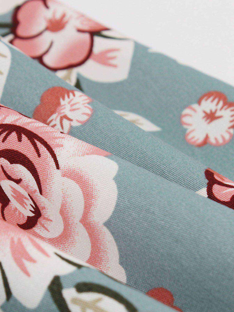 1950s Floral Patchwork Swing Dress — vintage elegance for the modern woman