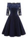 1950s Lace Off Shoulder Dress — vintage elegance for the modern woman