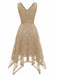1950s Lace Pointed Hem Swing Dress: timeless style reimagined