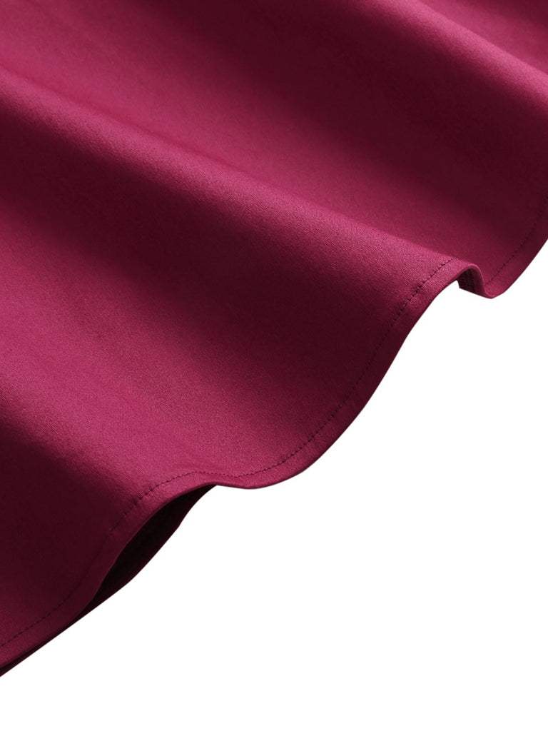 1950s Off Shoulder Swing Dress: timeless style reimagined