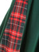 1950s Plaid Patchwork Bow Swing Dress: timeless style reimagined