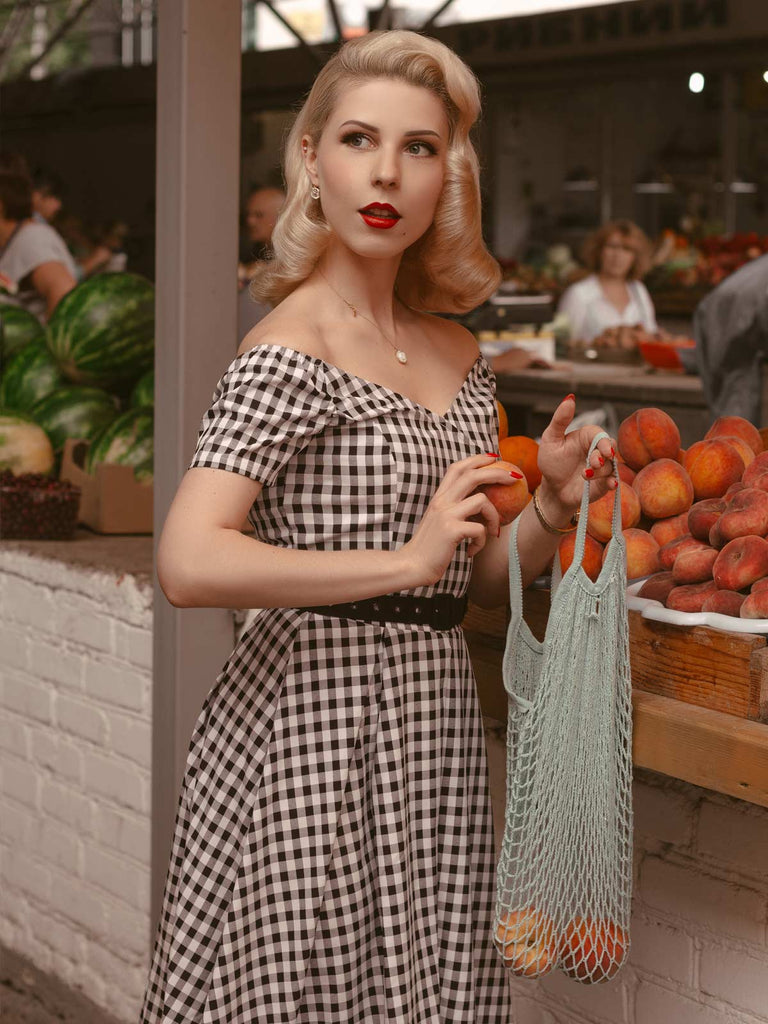 1950s Plaid Swing Dress — vintage elegance for the modern woman