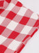Red White 1950s Pockets Plaid Dress: timeless style reimagined