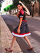 1950s Polka Dot Belted Patchwork Dress: timeless style reimagined