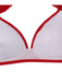 1950s Polka Dot Pleated Halter Bikini: timeless style reimagined
