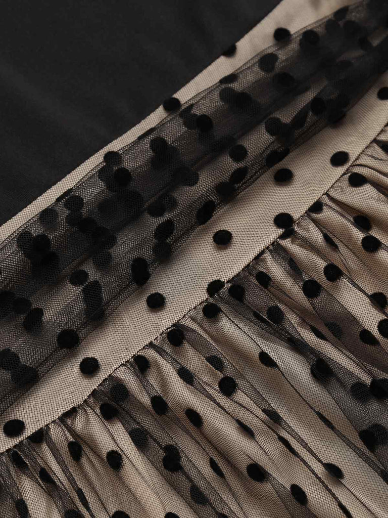 1950s Polka Dot Swing Vintage Dress — vintage elegance for the modern woman