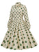 1950s Polka Dots Bowknot Swing Dress — vintage elegance for the modern woman