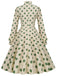 1950s Polka Dots Bowknot Swing Dress: timeless style reimagined