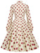 1950s Polka Dots Bowknot Swing Dress — vintage elegance for the modern woman