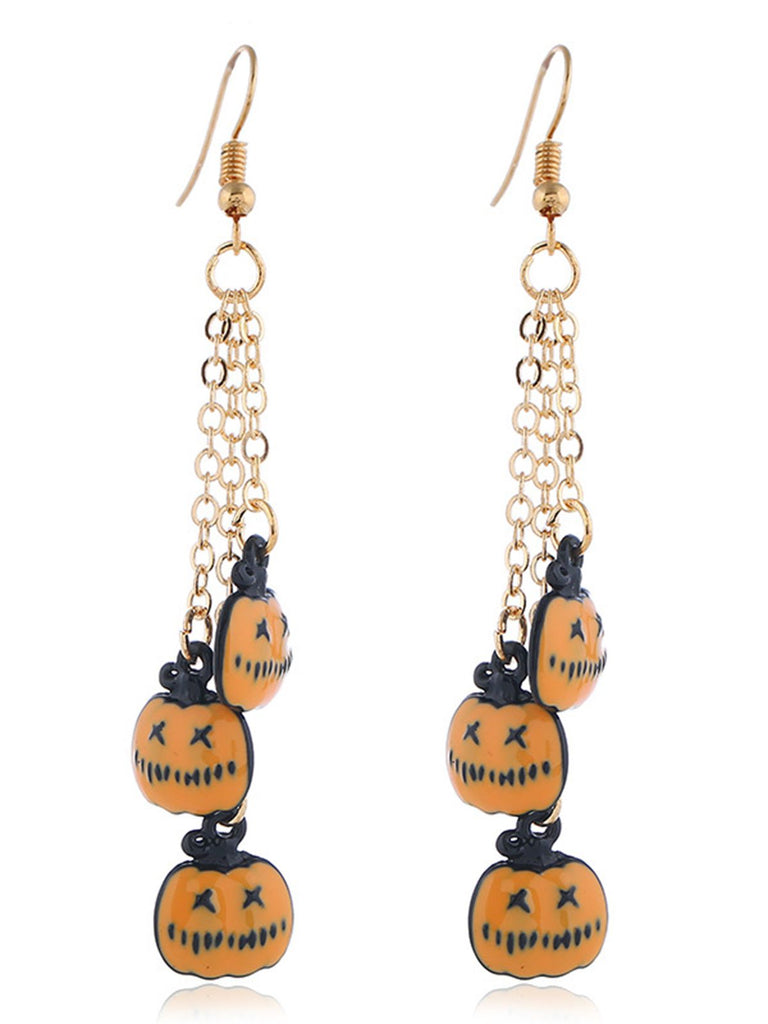 1950s Pumpkin Halloween Earring: timeless style reimagined
