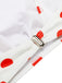 1950s Retro Polka Dots Bikini Set & Apron: timeless style reimagined