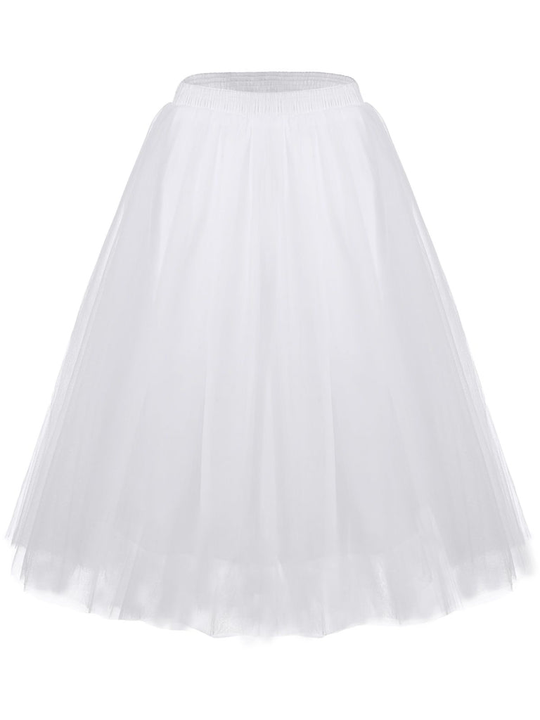 1950s Ruffle Petticoat Tutu Underskirt: timeless style reimagined