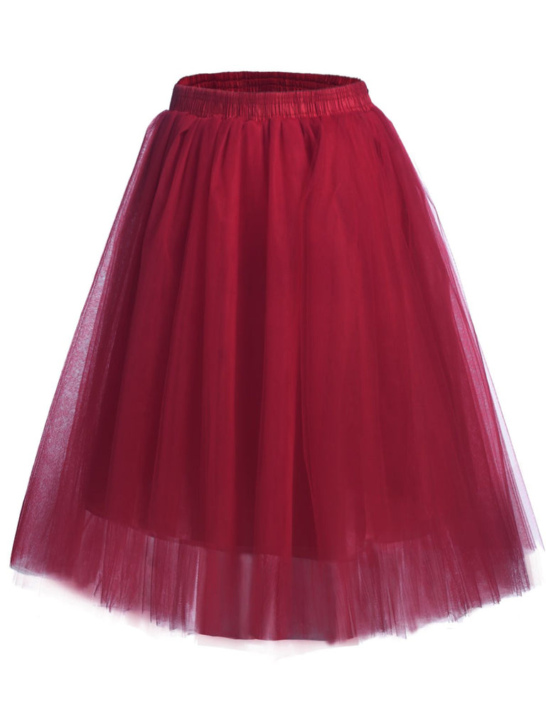 1950s Ruffle Petticoat Tutu Underskirt: timeless style reimagined