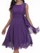 1950s Solid Lace Sleeveless Swing Dress: timeless style reimagined