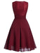 1950s Solid Lace Sleeveless Swing Dress — vintage elegance for the modern woman