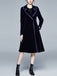 1950s Solid Patchwork Velvet Coat: timeless style reimagined