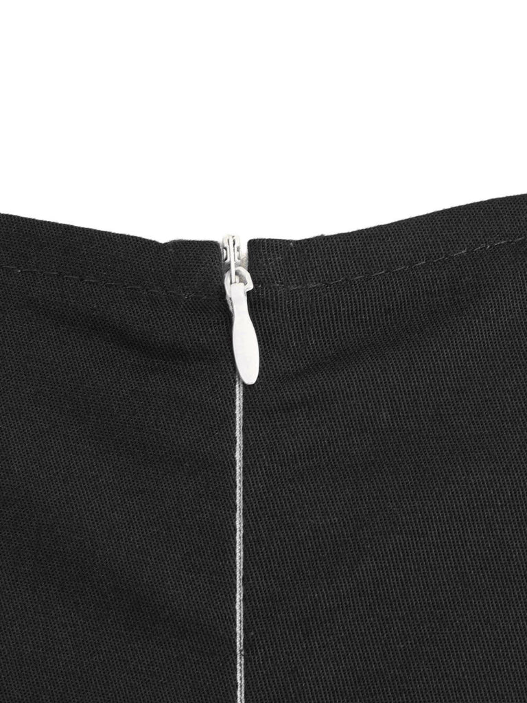 1950s Solid Sweetheart Fold Swing Dress — vintage elegance for the modern woman